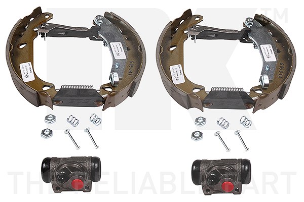 Nk Bremsbackensatz [Hersteller-Nr. 449954501] für Citroën, Peugeot