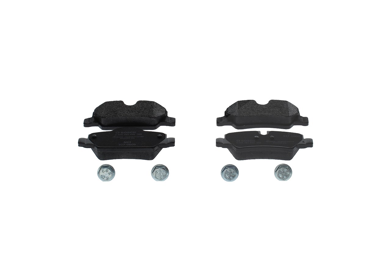 Bosch Bremsbelagsatz, Scheibenbremse [Hersteller-Nr. 0986495400] für Mini