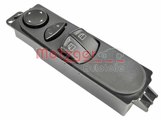 Metzger Autoteile Schalter, Fensterheber [Hersteller-Nr. 0916407] für Mercedes-Benz