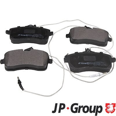 Jp Group Bremsbelagsatz, Scheibenbremse [Hersteller-Nr. 4163607510] für Peugeot
