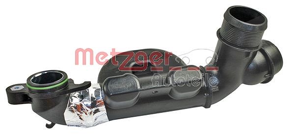 Metzger Autoteile Saugrohr, Luftversorgung [Hersteller-Nr. 2400408] für Volvo, Ford, Mini, Peugeot, Mazda, Citroën