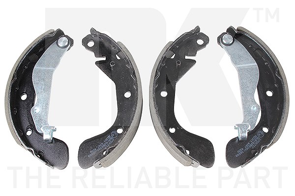 Nk Bremsbackensatz für Trommelbremse [Hersteller-Nr. 2750717] für Daewoo, Chevrolet