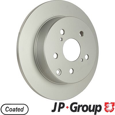 Jp Group 1x Bremsscheibe [Hersteller-Nr. 4863201200] für Toyota