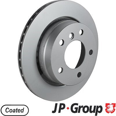 Jp Group 1x Bremsscheibe Hinterachse Belüftet [Hersteller-Nr. 1463203200] für BMW