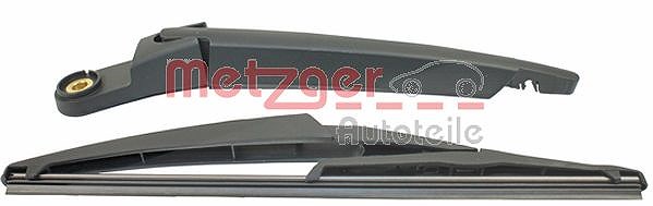 Metzger Autoteile Wischarm ohne Kappe + Wischer hinten [Hersteller-Nr. 2190396] für Citroën, Peugeot