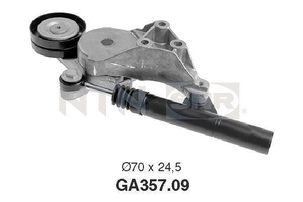 Snr Spannrolle, Keilrippenriemen [Hersteller-Nr. GA357.09] für Skoda, Seat, Audi, VW