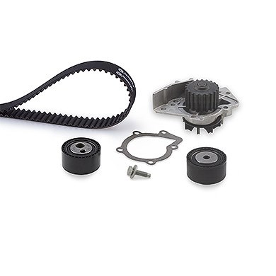 Gates Wasserpumpe + Zahnriemensatz [Hersteller-Nr. KP15524XS] für Lancia, Peugeot, Fiat, Suzuki, Citroën