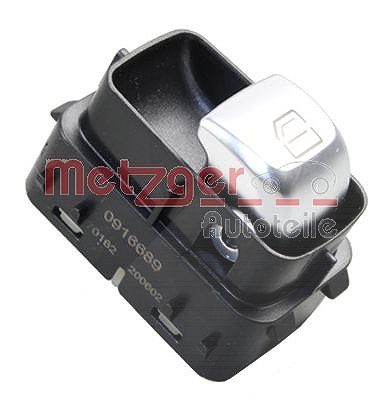 Metzger Autoteile Schalter, Fensterheber [Hersteller-Nr. 0916689] für Mercedes-Benz
