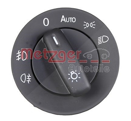 Metzger Autoteile Schalter, Hauptlicht [Hersteller-Nr. 0916731] für VW