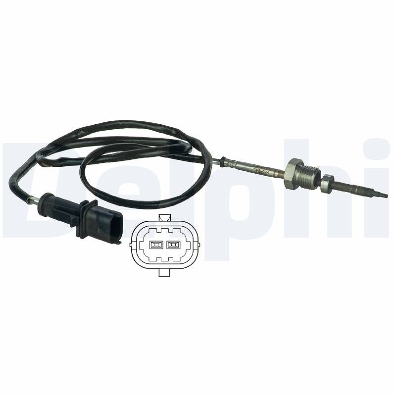 Delphi Sensor, Abgastemperatur [Hersteller-Nr. TS30004] für Fiat