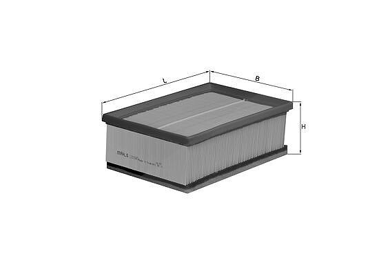 Mahle Luftfilter [Hersteller-Nr. LX1045] für Citroën, Peugeot