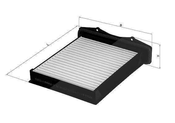 Mahle Filter, Innenraumluft [Hersteller-Nr. LA360] für Land Rover