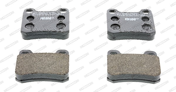 Ferodo Bremsbelagsatz, Scheibenbremse [Hersteller-Nr. FDB328] für Mercedes-Benz