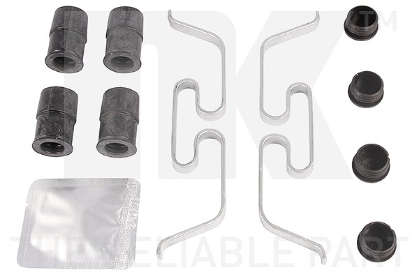 Nk Zubehörsatz, Scheibenbremsbelag [Hersteller-Nr. 79480050] für Opel, Land Rover, Citroën, Peugeot, Volvo