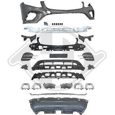 Diederichs Stoßfänger [Hersteller-Nr. 1656351] für Mercedes-Benz