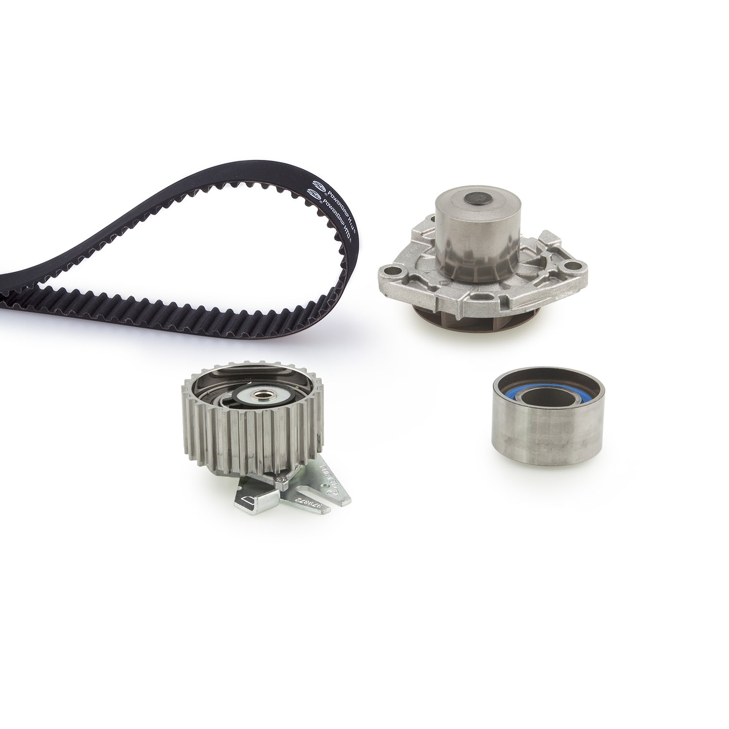 Gates Wasserpumpe + Zahnriemensatz [Hersteller-Nr. KP45623XS] für Alfa Romeo, Fiat, Lancia