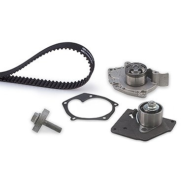 Gates Wasserpumpe + Zahnriemensatz [Hersteller-Nr. KP15610XS] für Suzuki, Renault, Nissan