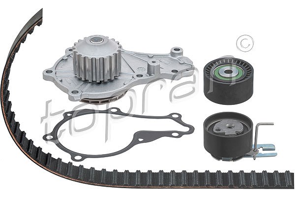 Topran Wasserpumpe + Zahnriemensatz [Hersteller-Nr. 723148] für Volvo, Peugeot, Ford, Mini, Mazda, Citroën