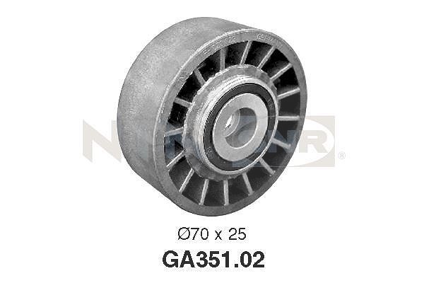 Snr Spannrolle, Keilrippenriemen [Hersteller-Nr. GA351.02] für Mercedes-Benz