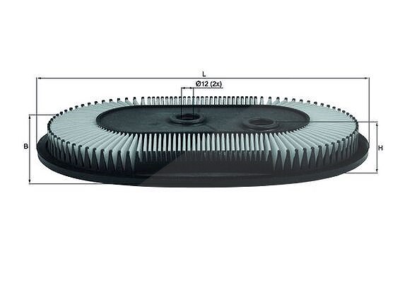 Mahle Luftfilter [Hersteller-Nr. LX846] für Nissan