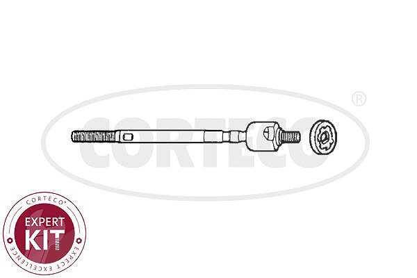 Corteco Axialgelenk, Spurstange [Hersteller-Nr. 49396859] für Renault