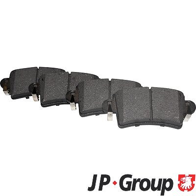 Jp Group Bremsbelagsatz, Scheibenbremse [Hersteller-Nr. 1263700910] für Nissan, Vauxhall, Renault, Opel