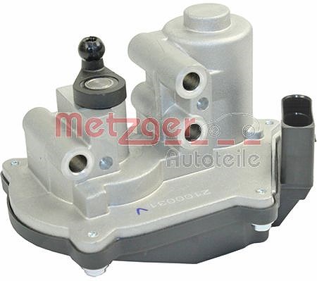 Metzger Autoteile Stellelement, Drallklappen (Saugrohr) [Hersteller-Nr. 2100031] für Audi, VW