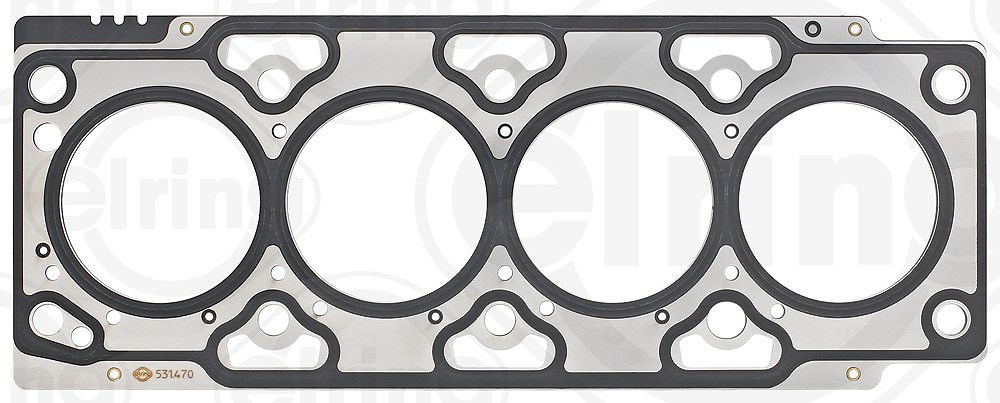 Elring Dichtung, Zylinderkopf [Hersteller-Nr. 531.470] für Opel, Daewoo, Vauxhall, Chevrolet