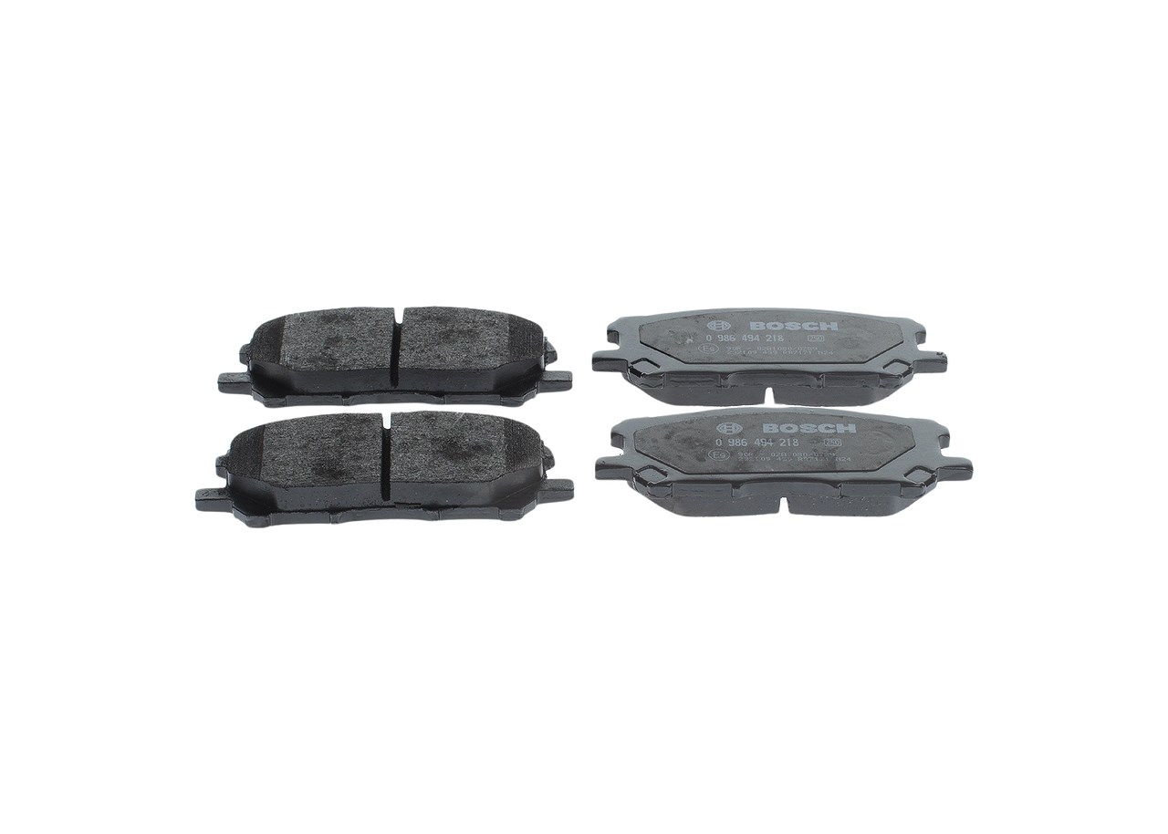 Bosch Bremsbelagsatz, Scheibenbremse [Hersteller-Nr. 0986494218] für Toyota, Lexus
