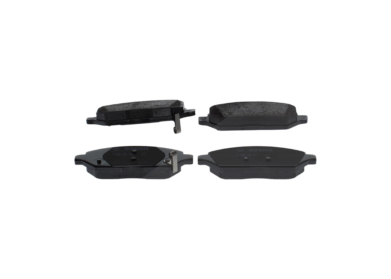 Bosch Bremsbelagsatz, Scheibenbremse [Hersteller-Nr. 0986494906] für Vauxhall, Opel