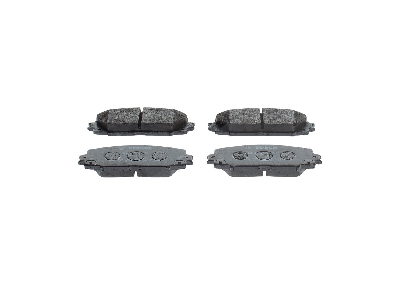 Bosch Bremsbelagsatz, Scheibenbremse [Hersteller-Nr. 0986494670] für Toyota