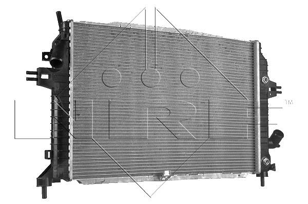 Nrf Kühler, Motorkühlung [Hersteller-Nr. 53082] für Vauxhall, Opel