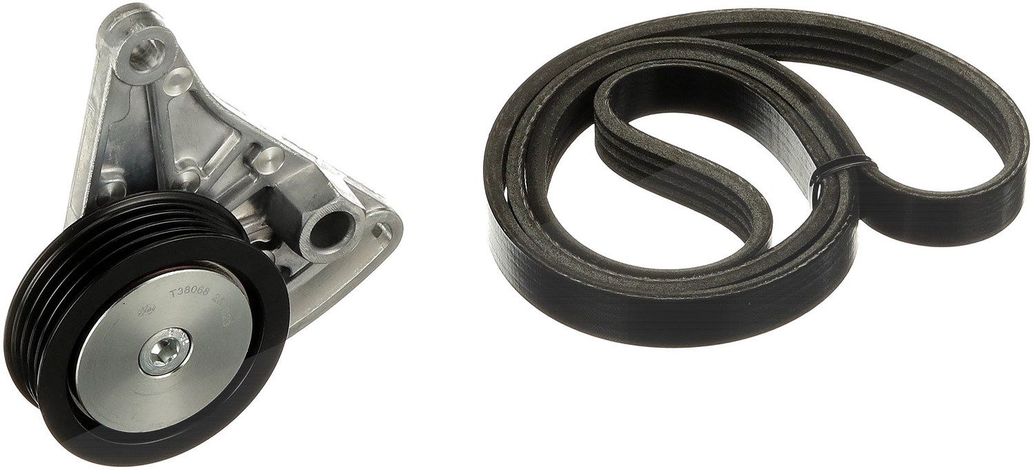 Gates Keilrippenriemensatz [Hersteller-Nr. K034PK855] für Skoda, Audi, VW