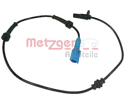 Metzger Autoteile Sensor, Raddrehzahl [Hersteller-Nr. 0900671] für Citroën, Peugeot