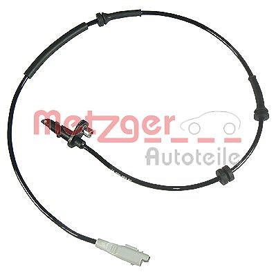Metzger Autoteile Sensor, Raddrehzahl [Hersteller-Nr. 0900441] für Citroën, Peugeot, Fiat