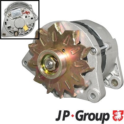 Jp Group Lichtmaschine 70A [Hersteller-Nr. 1190101300] für Skoda