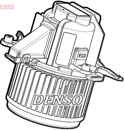 Denso Innenraumgebläse [Hersteller-Nr. DEA07024] für Citroën, Peugeot