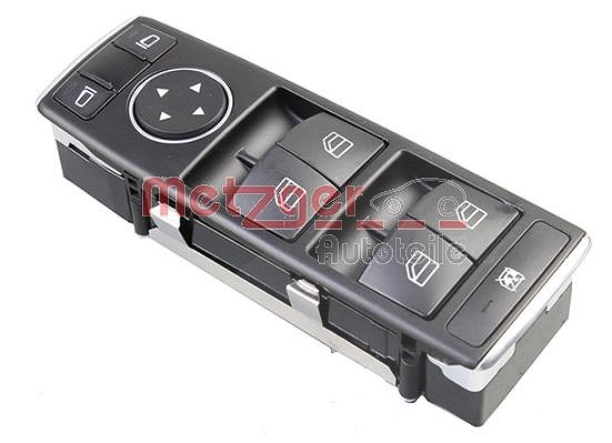 Metzger Autoteile Schalter, Fensterheber [Hersteller-Nr. 0916676] für Mercedes-Benz
