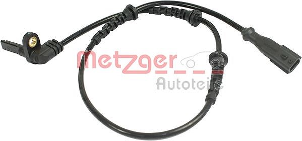 Metzger Autoteile Sensor, Raddrehzahl [Hersteller-Nr. 0900886] für Renault, Dacia