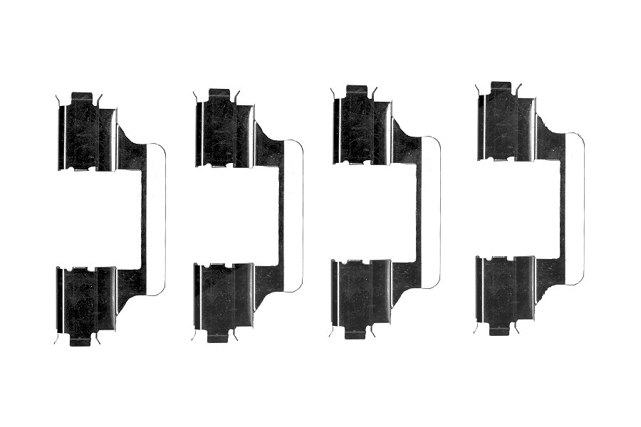 Bosch Zubehörsatz, Scheibenbremsbelag [Hersteller-Nr. 1987474416] für Citroën, Peugeot