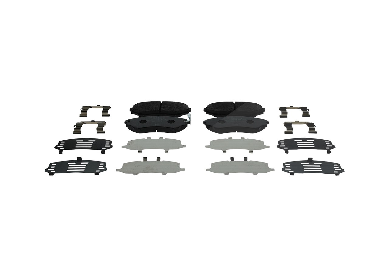 Bosch Bremsbelagsatz, Scheibenbremse [Hersteller-Nr. 0986494587] für Ford, Mazda