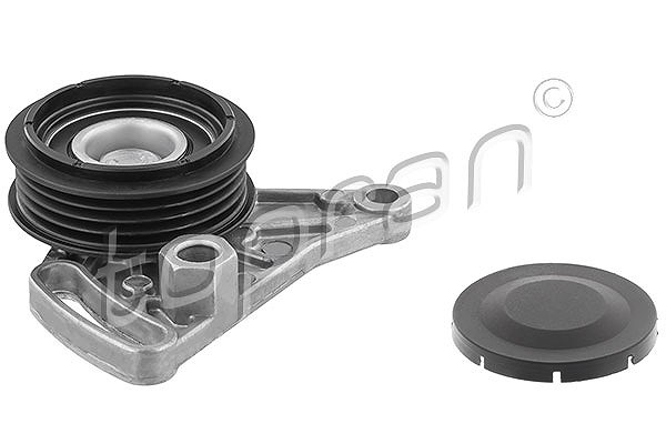 Topran Spannrolle, Keilrippenriemen [Hersteller-Nr. 109156] für VW, Audi, Skoda