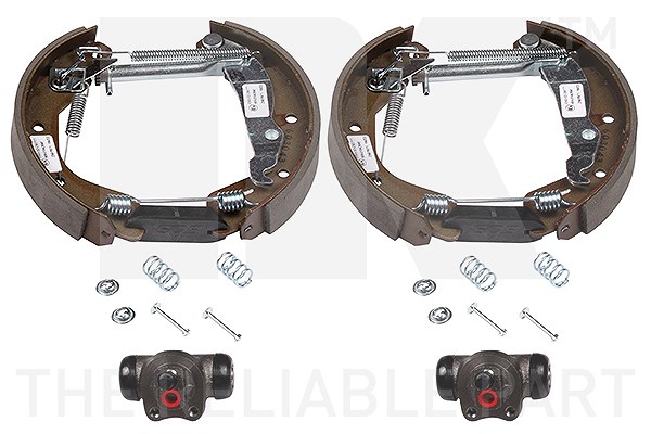 Nk Bremsbackensatz [Hersteller-Nr. 443653901] für Opel, Vauxhall