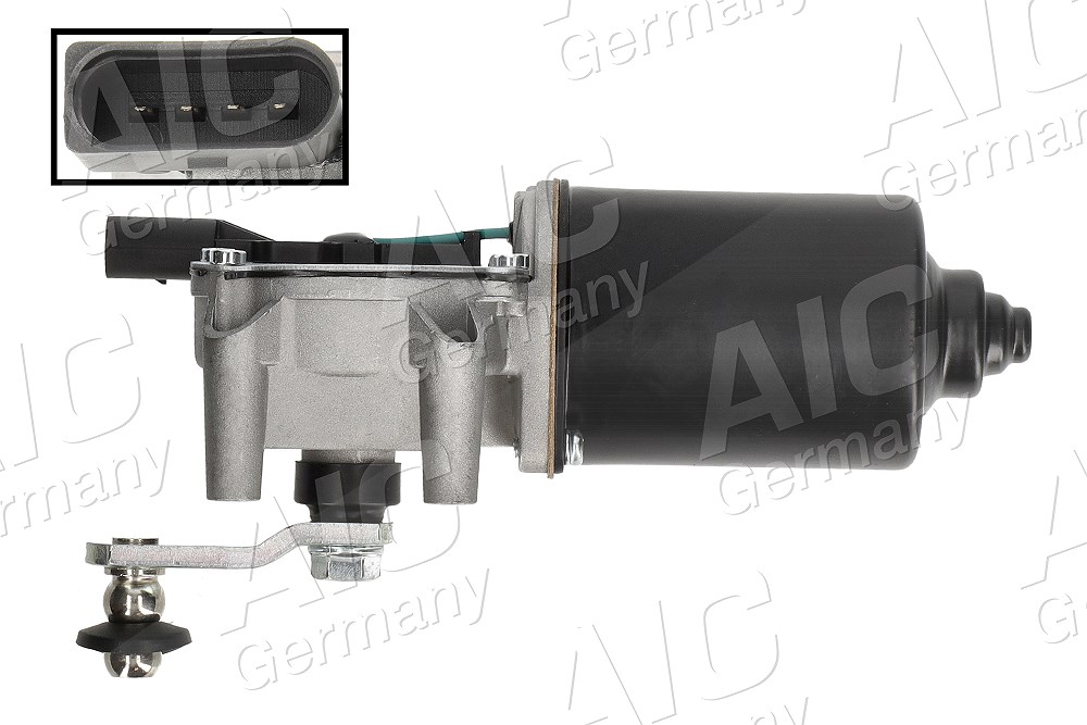 Aic Wischermotor Frontscheibe 12V [Hersteller-Nr. 52887] für VW, Skoda