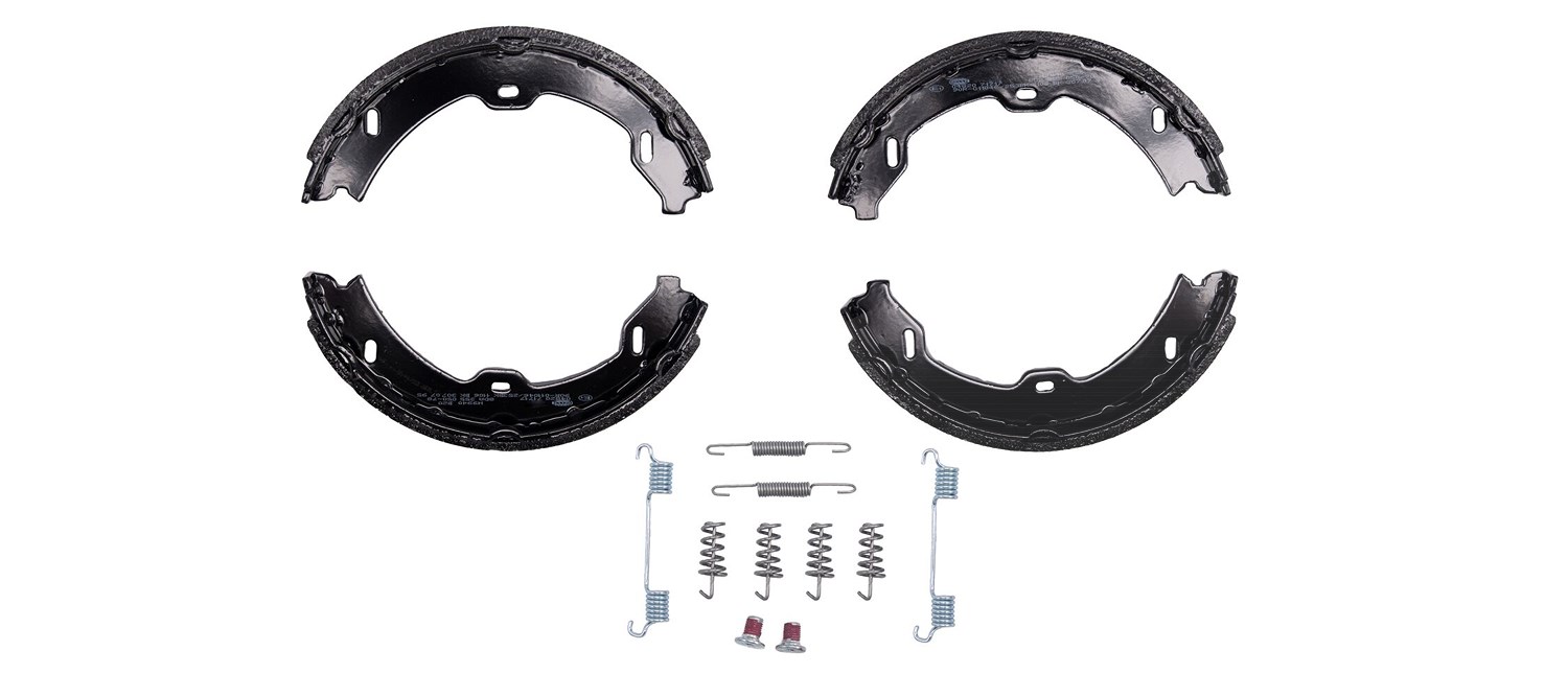 Hella Bremsbackensatz, Feststellbremse [Hersteller-Nr. 8DA355050-781] für Mercedes-Benz