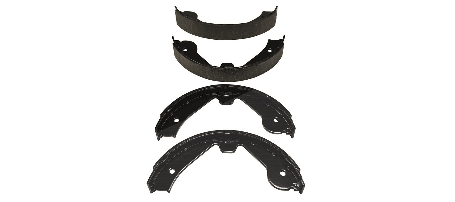 Hella Bremsbackensatz, Feststellbremse [Hersteller-Nr. 8DA355050-601] für Land Rover, Audi, Mercedes-Benz, VW, Porsche