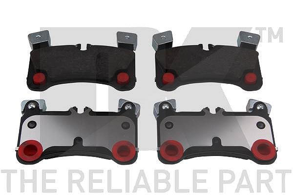 Nk Bremsbeläge hinten (Satz) [Hersteller-Nr. 224799] für VW, Porsche, Audi