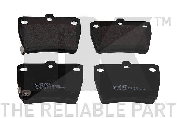 Nk Bremsbelagsatz Hinterachse [Hersteller-Nr. 224556] für Toyota