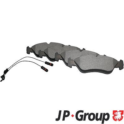 Jp Group Bremsbeläge hinten (Satz) [Hersteller-Nr. 1163705510] für VW, Mercedes-Benz