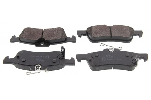 Mapco Bremsbelagsatz Hinterachse [Hersteller-Nr. 6871] für Toyota, Daihatsu